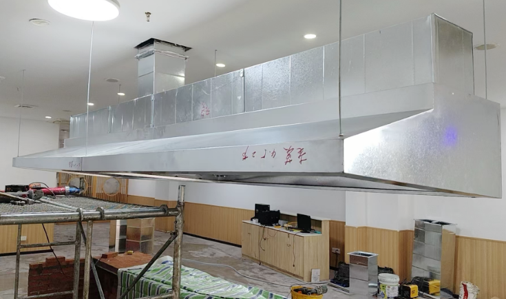 重庆白铁不锈钢烟罩定制